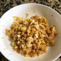 クック4CKOTP☆'s cooksnap of when they made 簡単！ごま油香るおこげつき卵チャーハン.