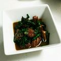 NtmrkI's cooksnap of when they made 鳥レバーとニラの煮物.