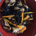 料理初心者男。's cooksnap of when they made 簡単！油揚げたっぷり♪しみしみひじき煮☆.