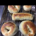 にーなんぐ's cooksnap of when they made ☆黒豆ベーグル☆.