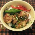 よっこ❤️'s cooksnap of when they made 鶏肉のマヨポン丼.