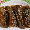 とま☆ま's cooksnap of when they made サンマの蒲焼き.
