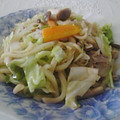 道産子ゆき's cooksnap of when they made 焼きうどん（和風しょうゆ味）.
