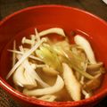 大魔女's cooksnap of when they made とよ婆ちゃんのキノコ汁.