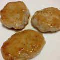cafe55's cooksnap of when they made 鶏ササミ＊レンコンのもっちり甘辛焼き♫.