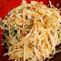ピィピィにゃん's cooksnap of when they made 簡単おつまみ！ピリ辛モヤシ.