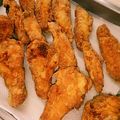 キヨっぺ's cooksnap of when they made サクサク☆手羽元のフライドチキン.