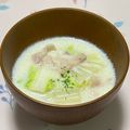 クックRPJG9M☆'s cooksnap of when they made 簡単♪豚肉と白菜のトロトロ♡豆乳スープ.