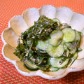 nekoland's cooksnap of when they made 鰹節でワカメときゅうりのツナサラダ風.