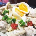 あやな❤︎'s cooksnap of when they made 夏野菜と鶏胸肉の冷たいうどん!!.