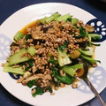 きつねとぶどう's cooksnap of when they made パッとピリ辛挽肉と茄子炒め （丼にも☆）.