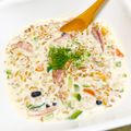 ズボラ美食シェフ♡'s cooksnap of when they made ☆きのこの玄米クリームリゾット☆.
