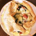 恒さん's cooksnap of when they made パイシートで簡単キッシュ.