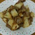 sssss403's cooksnap of when they made ❁絶品とろサク！山芋とお肉の炒め物❁.