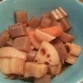 おひさまいつき's cooksnap of when they made 簡単！れんこんとコンニャクの甘辛煮.