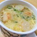 こはる・▽・'s cooksnap of when they made ふわふわ～♡お麩と卵のお吸い物.