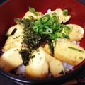 mint.'s cooksnap of when they made はんぺんの漬け丼風.