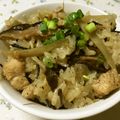 のんのんSTELLA's cooksnap of when they made 炊飯器で鶏とひじきのふっくら簡単おこわ.