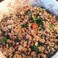 Faiza's cooksnap of when they made ラム肉の香菜ドライカレー.