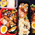 nkaha's cooksnap of when they made キャラ弁 クリボー.