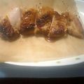 お梅さん's cooksnap of when they made 簡単！鶏むね肉の味噌漬け焼き.