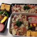harry11's cooksnap of when they made SPAMがゴロうま♪チャーハン弁当.