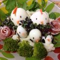 クックK319M9☆'s cooksnap of when they made 結婚・子供パーティーに☆ぴよたまポテサラ.