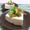 赤い電話's cooksnap of when they made 冷奴オクラのせ.