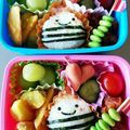 ＊ちいさなしま＊'s cooksnap of when they made キャラ弁にも＊ごてあらポーおにぎりちゃん.