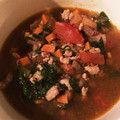 USstudent's cooksnap of when they made ほうれん草とひき肉のコク旨トマトスープ.