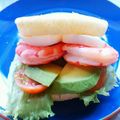 めみたん☆'s cooksnap of when they made 海老とアボカドのトルタサンド.