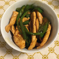 makimakise's cooksnap of when they made 簡単！ピーマンとササミの青椒肉絲風.
