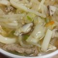 のあぴママ's cooksnap of when they made 野菜たっぷり！！あんかけうどん♪.