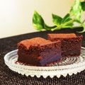 hoho！'s cooksnap of when they made ❀材料2つ濃厚ふわしゅわガトーショコラ❀.
