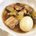 ダイナソーとペンギン's cooksnap of when they made 豚バラ肉と卵の煮付け.