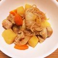 つまみーな's cooksnap of when they made おいしい黄金比＊肉じゃが.