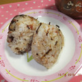 ゆけり３兄弟's cooksnap of when they made ◆我が家の定番◆おにぎり.