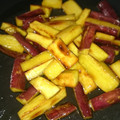 かわいい星優のママ's cooksnap of when they made 簡単 揚げずに大学芋 さつまいも 話題入.