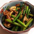 ジャム叔母さん's cooksnap of when they made 簡単 我が家の豚コマとニンニクの芽炒め.