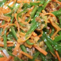 クック4KIBRT☆'s cooksnap of when they made お弁当♡簡単ピーマンと人参の和風炒め.