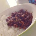 みめぐみりあ's cooksnap of when they made 茄子のキーマカレー (ルウ不要).