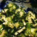 松パン's cooksnap of when they made モロヘイヤとオクラの もりもり和え.
