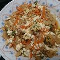akixas's cooksnap of when they made それほど苦くないかも！ゴーヤチャンプル.