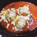 ちゃあ1021's cooksnap of when they made 玉ねぎの肉詰め トマトソース.