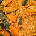 yaya_suke's cooksnap of when they made かぼちゃのひき肉炒め（2種類の味で）.