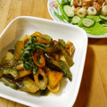 しのばぁたん's cooksnap of when they made 茄子とかぼちゃ、ちくわの甘辛煮.