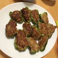 ともぱんたから's cooksnap of when they made ピーマンの肉詰め✳.