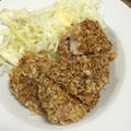 miz201's cooksnap of when they made 安い豚こまで！揚げないミルフィーユカツ♡.