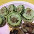 MANA☆☆'s cooksnap of when they made 激うま！！肉詰めゴーヤの天麩羅.