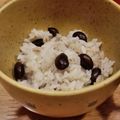 クック日和's cooksnap of when they made 遊月亭黒豆茶出がらしレシピ☆黒豆ごはん☆.